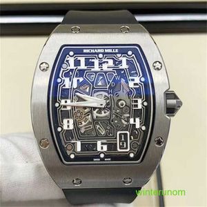 RM Superclone Watches Richardmills RM67-01 시계 남성 티타늄 합금 기계 손목 시계 FN 0GUM