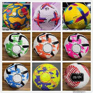 Top New Club League Soccer Ball Storlek 5 2023 2024 Högklassig fin match Liga Premer 23 24 PU Fotbollsfartyg Bollarna utan Air RT0J