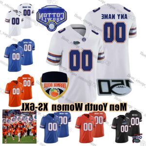 Youth KIDS Donna Florida Gators College Football Maglie 22 E.Smith 15 Tim Tebow 81 Aaron Hernandez 64 Riley Simonds 3 Eugene Wilson III 77