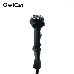 OWLCAT小さな同軸サーベイランスAHDカメラCCTV 720P 1080P HDミニレンズ3.6mmとBNCビデオRCAオーディオマイクコネクタ