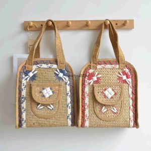 Shoulder Bags Water grass andmade woven straw bag sell decoration soulder boemian style fake potograpy versatileH24131