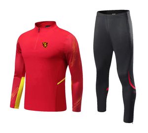 Sport Club do Recife Ternos esportivos de lazer masculino e infantil ao ar livre de manga comprida semi-zíper roupas de treino esportivo casaco casual tamanho 4XS-2XL