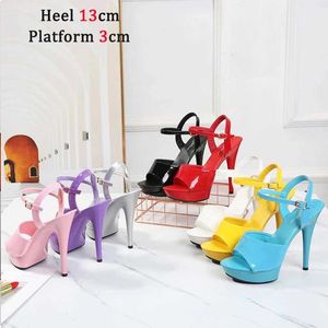 Sandals Super High Women Shoes Sexy Show Sandals 15 17 20 CM High Heels Sexy Platform Sandals Shoes for Club Naked Color Dress Shoes