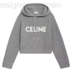 Женские свитера, дизайнерский свитер CLNE, модный женский осенне-зимний однотонный вязаный свитер с капюшоном и напуском для пары 34NC