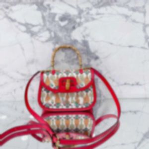Дизайнерские вечерние сумки Мини-сумка Бамбуковая сумка через плечо в стиле ретро Съемный классический ремешок Новейшие сумки Кошелек на плечо