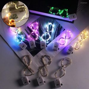 Dizeler 2m 1m LED String Lights 3 Mod Su Geçirmez Oturma Odası Yatak Odası Düğün Bahçesi Dekorasyonu Perde259Q