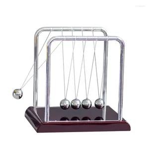 Dekorativa figurer Modern Perpetual Motion Machine Tons pendel Model Ton Cradle Balance Ball Decor Intressant Office Tabletop Home