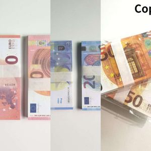 Kopiuj pieniądze Partys Prop euro Dollar 10 20 50 100 200 500 Dostawy imprezowe Fałszywe kęs