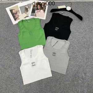 Knits Men's Vest Crop lowewe Green Knitted Yoga ls lowe Tee T-Shirts Sport Women's Loewees Tank Tees Anagram Size loeewe Shirts Woman J7ZL