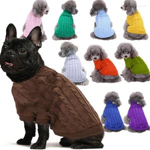 Hundebekleidung, Haustierkleidung, Winter-Strickpullover für Katzen, kleine und mittelgroße Hunde, Chihuahua, Welpen, rein warm