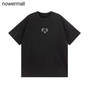 Student balencaigaly Resistant balencigaly Wrinkle Men's Letters T-Shirts Short Fashion Men Printing T-shirt Casual New Couple Cotton Soft Lining 03-005