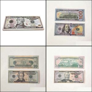 Andere festliche Partyversorgungen Kindergeschenk USA Dollars Party liefert Requenti Money Film Banknote Paper Novelty Toys 10 20 50 100 Puppe otekw 2qzpsmkbp