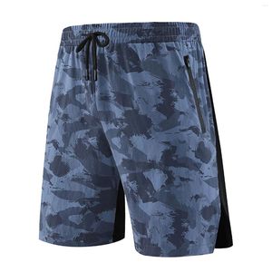 Men's Shorts Mono Hombre Warm Up Suit Pant Men Camouflage Sports Pants In Summer Mens Wven Four Elastic Running Loose Leisure