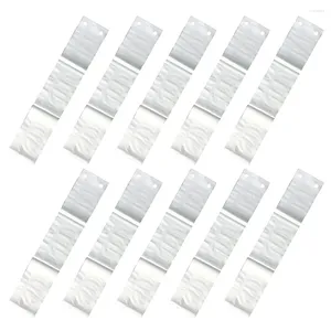 Guarda-chuvas 100 Pcs Clear Guarda-chuva Filme Descartável para Sacos de Armazenamento Sacos Ao Ar Livre Titular Plástico Conveniente