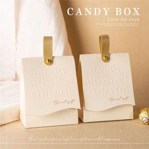 Opakowanie prezentów 5/10/20pcs Creative Wedding Acompaniment Candy Handheld Boxy na imprezę