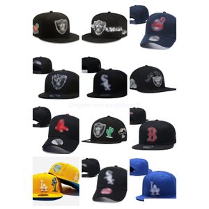 Cappellini da baseball 2023 All'ingrosso Tutte le squadre Logo Basket Snapback Baseball Snapbacks Uomo Designer Cappello Lettera Ricamo in cotone Calcio Ha Dhnox