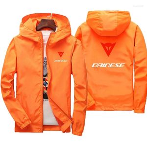 Men's Trench Coats Street Waterproof Jacket Parker Aviator Hooded Windbreaker Thin Zipper Casual Spring Autumn 2024