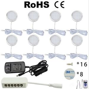 3 4 6 8PCS LED Unter Schrank Licht 12V Küche Lichter mit Schalter garderobe bar lampe hause Zähler schaufenster Dekoration lampen2081