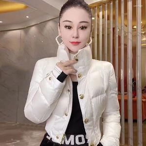 Women's Trench Coats 2024 Spring Autumn Women Short Coat Bright Jacket Student Wear Beige Black Fashion Clothing Lady