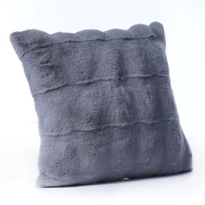 Pillow Luxury Black Grey White Silver Velvet Cover Case Lumber