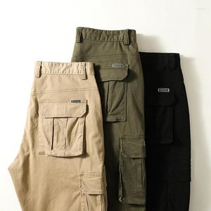 Pantaloni da uomo Uomo Cargo Moda Versione coreana Abbigliamento Classico di alta qualità Streetwear Pantaloni da uomo 2024 Autunno e inverno