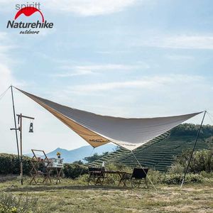 Sombra Naturehike Outdoor Sun Shelter Rodless Beach Shade Tarp Family Sunshade Canopy Waterproof Toldo para Camping Travel Picnic YQ240131