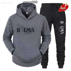 Same balmanly ballmainly Love ballman balmin the balmani Tracksuit 13M6 Cotton Sweatshirt Mens for Designer Hoodie Suit Clothing Pure Fashion Tracksuits Hoo