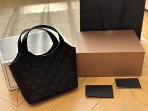 Alta qualidade mini sacola de compras de couro genuíno bolsa de ombro verificada bolsa de designer bolsa alça de corrente feminina moda com bolsa carteira clássica