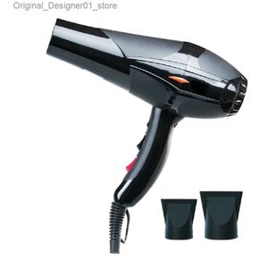 Hair Dryers Professional Hair Dryer For Salon And Barber Shop 2300w High Power Blue Light Negative Ion Q240131