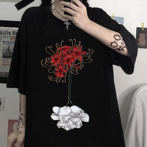 Herr t-skjortor sommar hip hop tops t-shirt harajuku anime tokyo ghoul logo print män kvinnor mode tröja