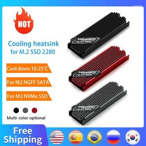 Computer Coolings Heatsink SSD NVMe M2 Heat Dissipation Radiator M.2 Sink Cooler Cooling Thermal Pad Vest For NGFF 2280