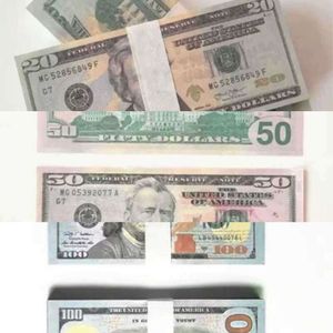 Party Supplies High Piecespackage American 100 Bar Currency Paper Dollar Atmosphere Quality Props 1005 Money 93067066268 3LM5575AO