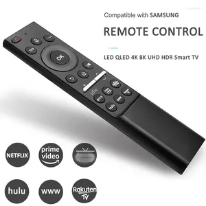 Fjärrkontroller Universal Control Compatible med Samsung LED QLED 4K 8K UHD HDR Smart TVS Works Prime Video Netflix