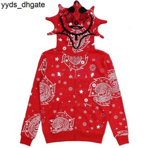 BAPESTA SHOE STAR 3D Print Y2K Casual Retro Mens Zip Up Hood Hoats Men Drukowanie Najwyższej jakości bluzy z kapturem 223 T025