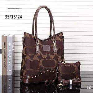 2 pçs topo qualidade novo clássico crossbody bolsa de couro feminino tote cruz corpo saco mensageiro preto azul bolsas ombro bolsas sf234t