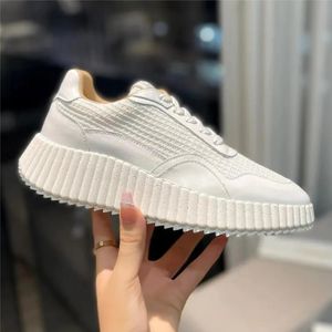 Mesh Fabric Shoes Casual Womens Designer Shoes Nama Sneakers Designers Kvinnor Mönster Porto Canvas Rainbow Running Sports Shoe Storlek 35-40