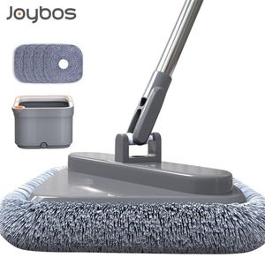 Joybos Floor Mop with Bucket Decontamination Separation for Wash Wet and Dry Replacement Rotating Flat 210830212y