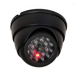 Gefälschte Kamera Dome Dummy Home Security Überwachung Indoor/Outdoor Simulation Einbruchalarm mit blinkender roter LED