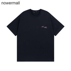 Ity öğrenci kırışıklık balencaigaly 01008 balencigaly mektupları çift erkek kısa tişörtler yumuşak astar modaya dirençli baskı erkekler n rahat tshirt by6b