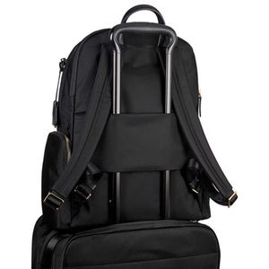 Mochila estilo designer mochila portátil feminino negócios lazer grande capacidade de couro ao ar livre náilon computador mochila backp205e