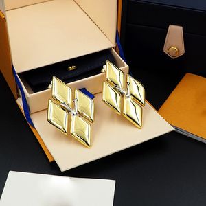 Designer-Ohrringe, Luxus-Ohrringe, Glamour-Ohrringe, Designer-Ohrringe für Damen, Mode, Party-Schmuck, Party-Rhombus-Schmuck, sexy Damen-Schmuck, hochwertige Geschenke, sehr schön