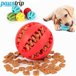 Brinquedos para cães mastiga macio brinquedos para cães de estimação brinquedo engraçado interativo elasticidade bola cão mastigar brinquedo para cão dente limpo bola comida extra-resistente bola de borracha cão
