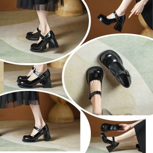 Designer heels Leather buckle Slingback Pumps shoes stiletto Heels sandals women's Luxury Designer Dress square pointed toe Evening shoes office womandress