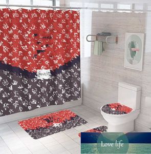 Set di tende da doccia all-match Set di tende da doccia in tessuto idrorepellente Tenda divisoria per bagno Prodotti speciali bagnati e asciutti