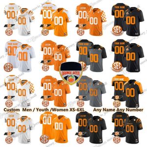 Anpassad 2024 College Tennessee Volunteers Football Jerseys 6 Alvin Kamara 16 Peyton Manning 14 Eric Berry 1 Jason Witten Jeremy Banks Jab 38