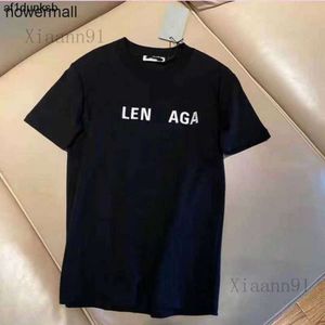 Couples balencaigaly balencigaly Designer Luxury fashion New Classic Short Sleeves Paris Womens Letter Printed T Shirt Mens And Loose Summer High Street Tees NSAY