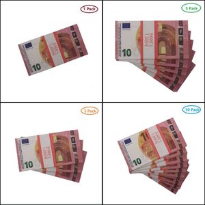 Decompression Toy Movie Money Money 10 Euro Valuta Copia di bambini falsi Regali di consegna con caduta di biglietti da 50 dollari 2022 GIFTS DEGNI DEL Nuovo DHLQIDMHPTU5P