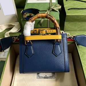 Luxury designer Diana bag Bamboo Tote Bag Top Handle Bag Lady Tote New Fashion women Crossbody Shouler Purses with box