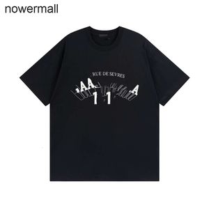 Casual balencaigaly 04-014 balencigaly Student Men's Printing T-Shirts Fashion Short Men Resistant T-shirt Letters ity New Couple Cotton Lining Soft Wrinkle