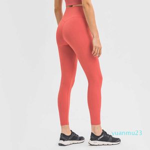 L30 Women Yoga Leggings High Waist Sports Pants Gym Clothes Running Fitness Workout Elastic Exercise Full Length Tights